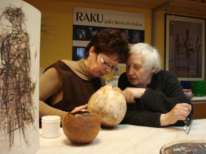 Gerda Lepke und Kathrin Buskies
